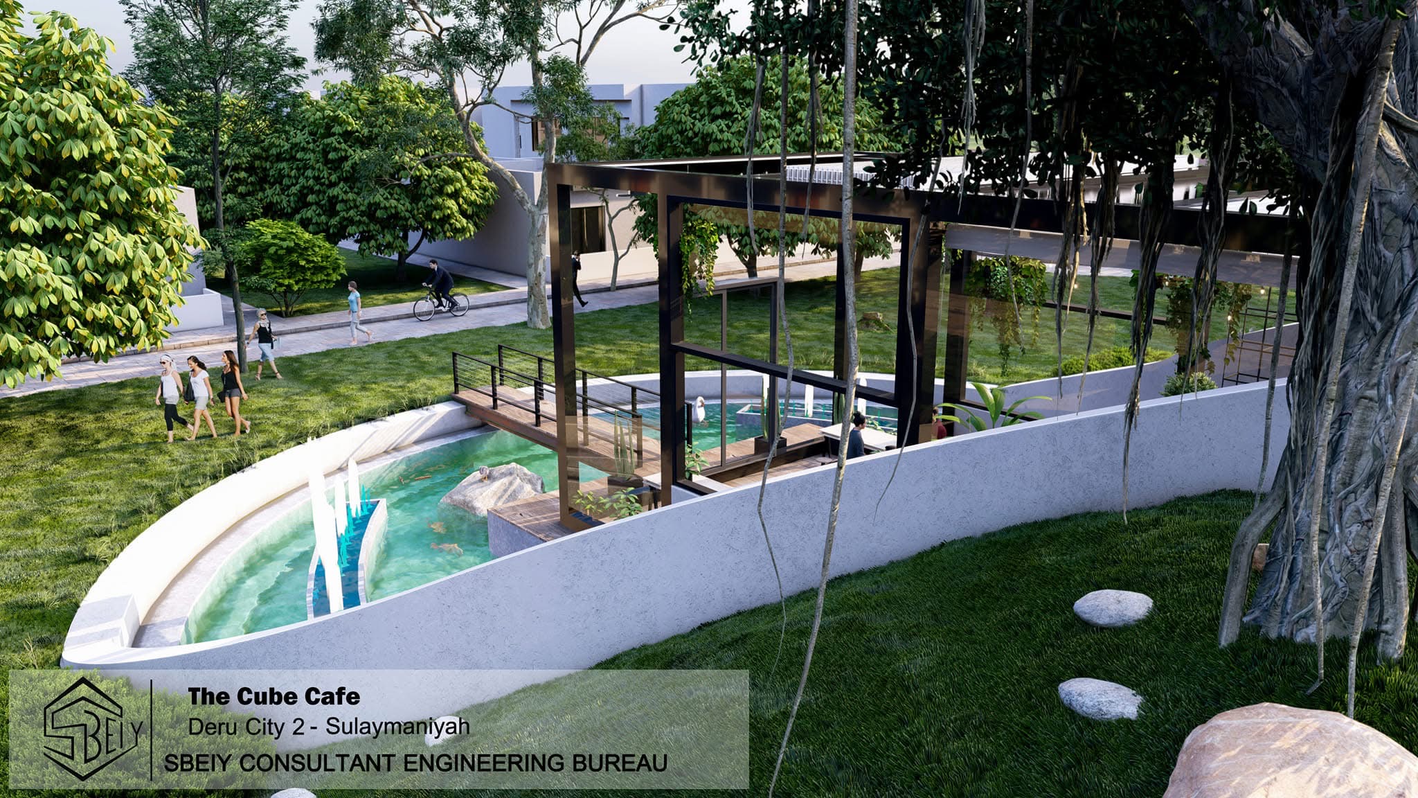 دیزاینی کافێیەک -دەروو سیتی
